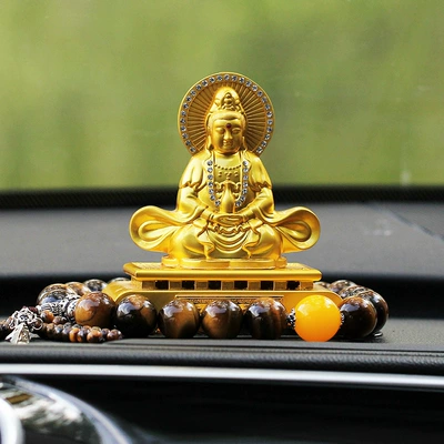 Perfplant seat | ornaments generation hair - cannot-add-perfume-square-bottom-aquarius-guanyin-big-tiger-eye-vajra