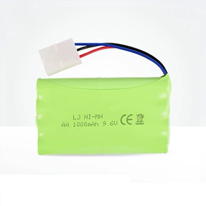 9.6v 1000mAh Otamiya 3p rechargeable battery No.5 AA Meizhi 1:10 remote control car tank