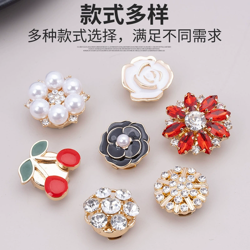(Cross-border trading), diamond, decorative accessory, with buttons