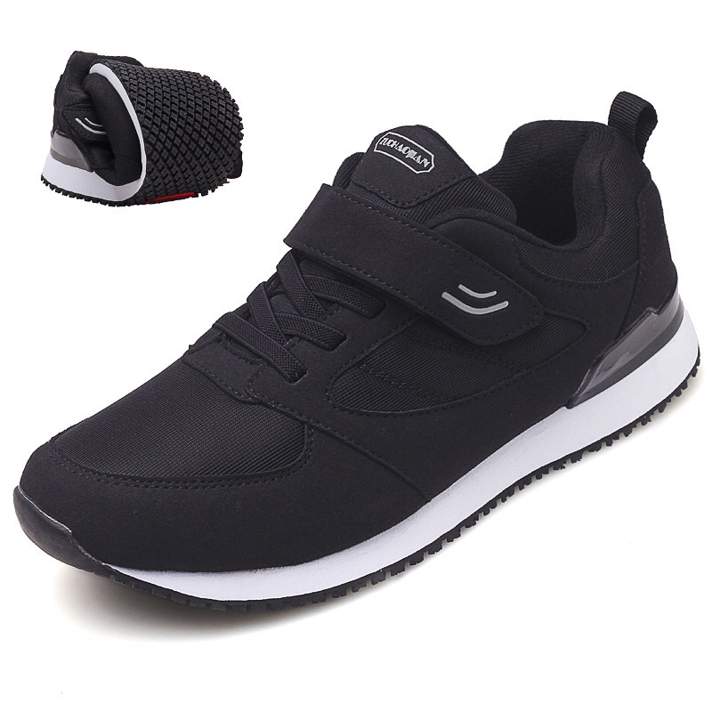Zapatos de hombre nuevos zapatos de pareja velcro zapatos deportivos con suela suave zapatos casuales cómodos diarios zapatos individuales