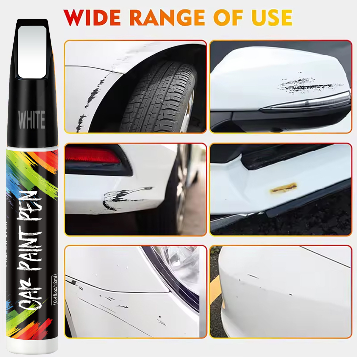 Prepinfoam-P116 Car Touch-Up Pen Cross-Border Special Car Paint Repair and Renovation Scratch Removal Touch-Up Pen