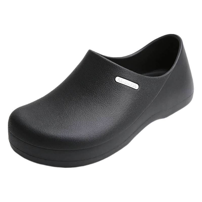 Защитная обувь для работы, обувь для поваров, нескользящая, водонепроницаемая, маслостойкая, легкая, безопасная кухонная обувь, обувь для работы с едой, обувь для дождя S122B