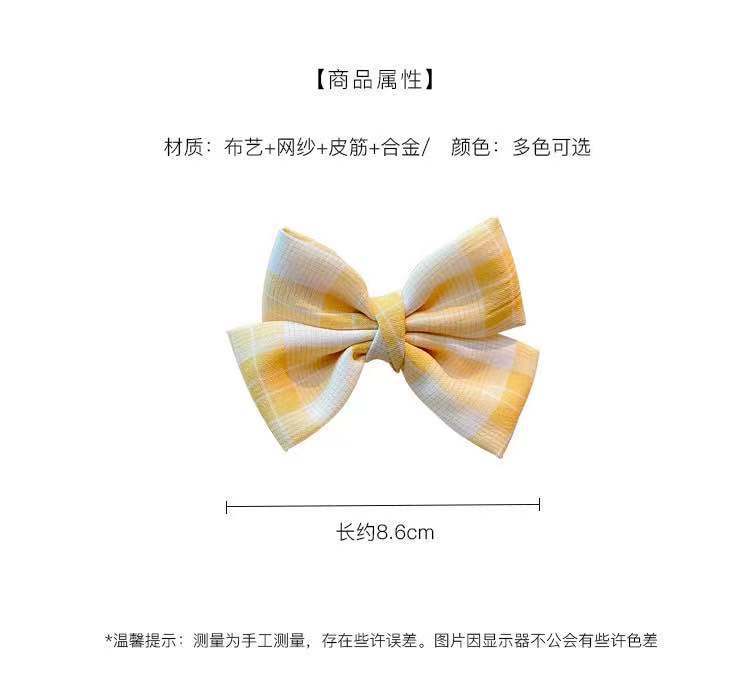 New Children's Bow Hairpin Cute Female Baby Princess Headdress display picture 2