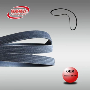 Wholesale generator belt 25212-2E300 6pk1780 for Korean cars