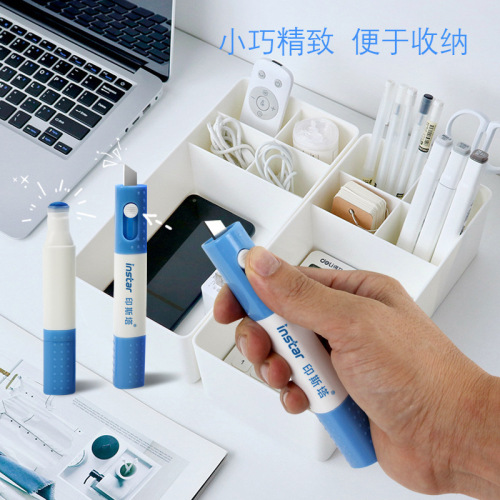 Insta all-in-one thermal paper correction fluid express knife coding pen unboxing correction remover 20ml
