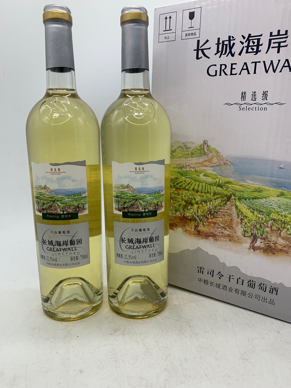 包邮长城精选雷司令干白葡萄酒长城海岸葡园干白葡萄酒雷司令-阿里巴巴