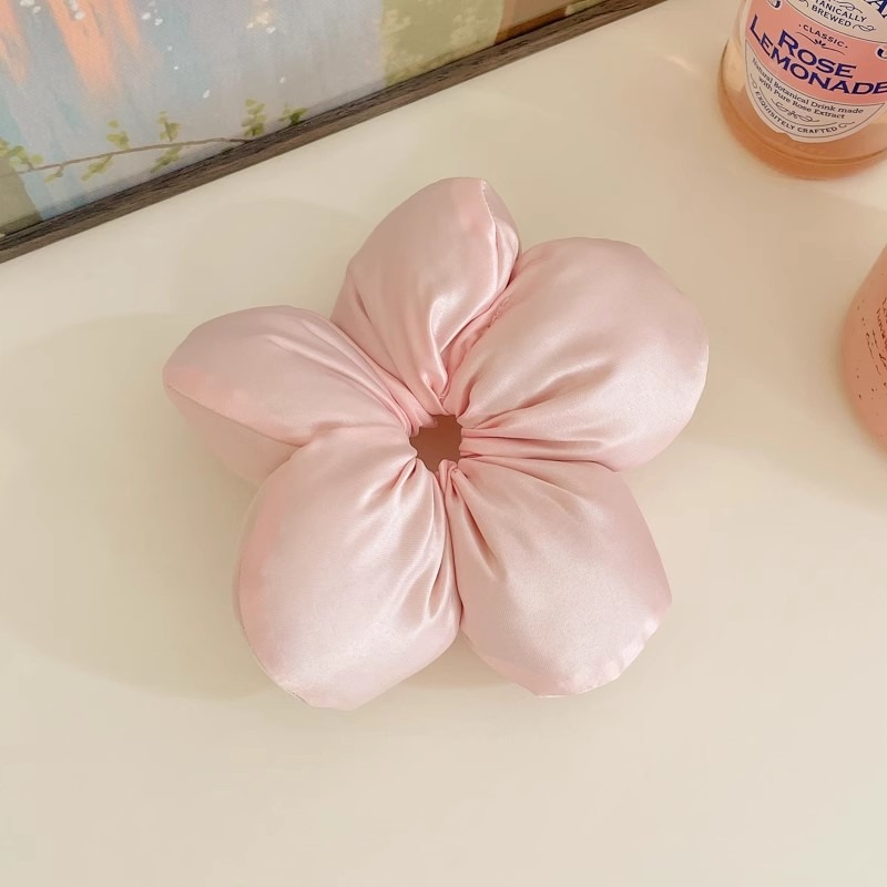 Fan Bingbing con almohada para dormir anillo de cabello de satén femenino cuerda de cabello de intestino grueso temperamento retrógrado cuerda de cabeza de banda de estómago grande