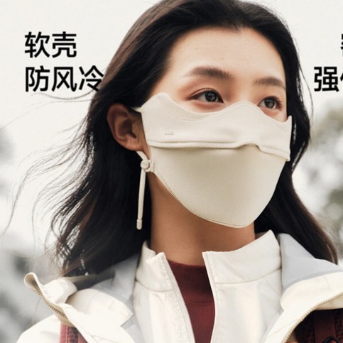 26Aw-Pm054 Thick Fleece Eye-Protecting Warm Mask for Men and Women, 3D Design, Uv Protection, Cold and Windproof