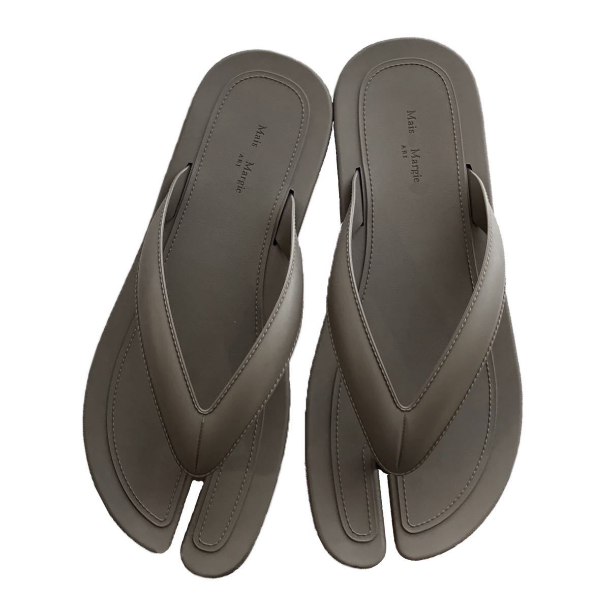 Mais Margie Mona Tabi Slides Grey