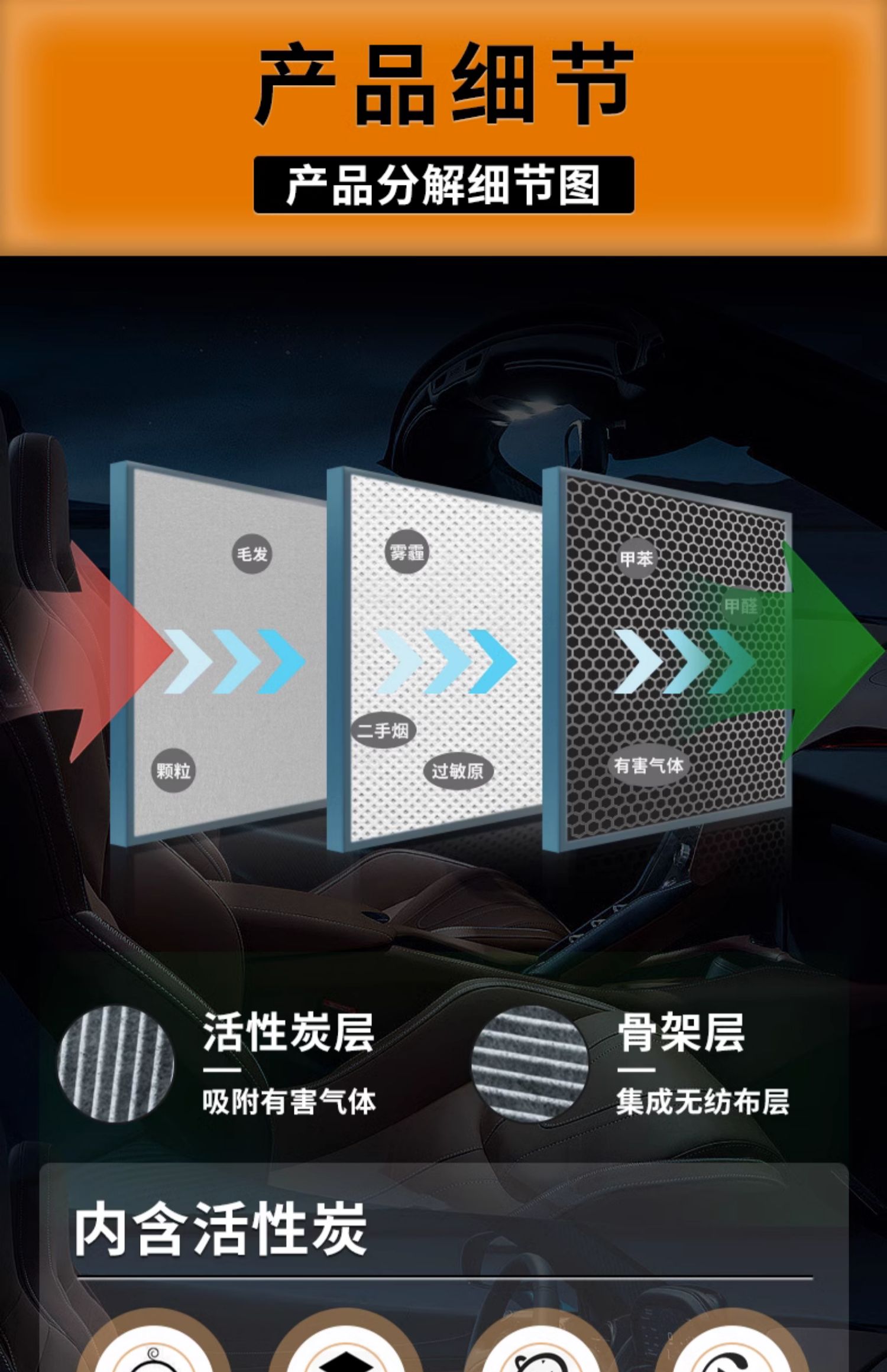 Applicable to SAIC Volkswagen Lavida plus Air Conditioning Filter Original Factory 23 Original 17 Car 21 19 Sailing Air Lattice
