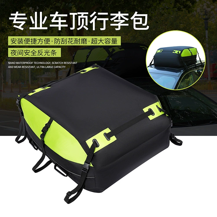 Автомобильный багажник на крышу, 14,4 куб. футов, всепогодный, портативный, универсальный, для трансграничной торговли