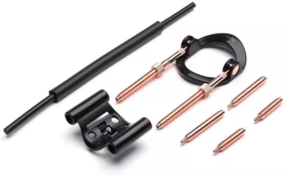 Male Penile Stretcher with Metal Bracket Connecting Ring, Manual Physical Exerciser — detail image 12