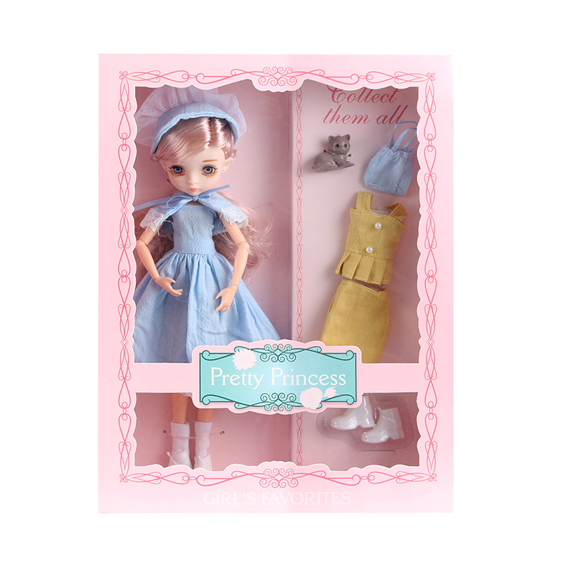 2014 light blue large color box packaging