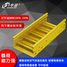 申捷 波紋底彩鋼橋架節能槽式走線槽橋架電纜橋架工廠 波紋底橋架