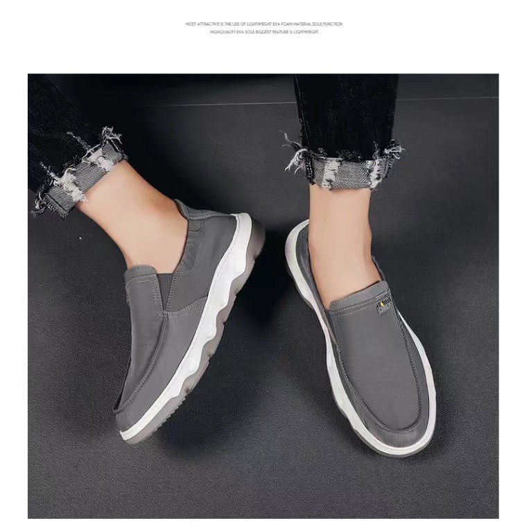 Men's Spring And Summer Breathable Old-style Cloth Shoes, Men's Fashion Trendy Youth Slip-on Versatile Casual Round-toe_vogvips.com