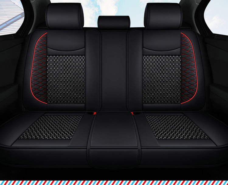 Car Seat Cushion, Universal for All Seasons, Fully Enclosed Special Seat Cover, New Summer Ice Silk Seat Cover, Cartoon Goddess Seat Cushion Cover
