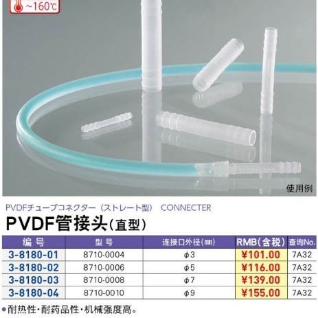 PVDF管接头 （直型）