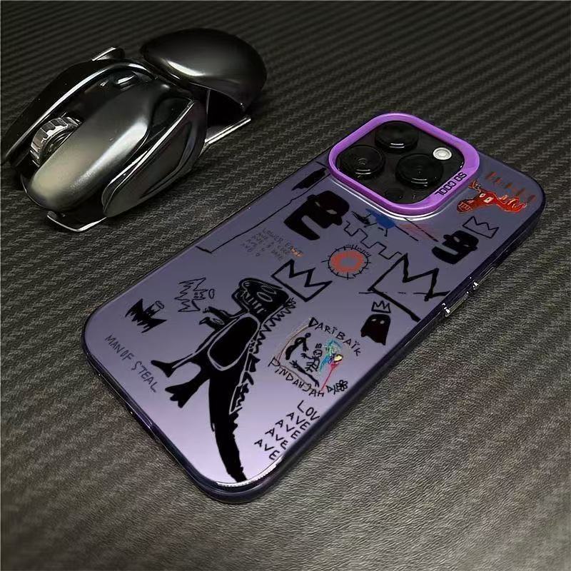 Nuevo dinosaurio divertido para iPhone 16 funda para teléfono móvil Apple 15promax/14 personalidad 13pro12 Europa y América