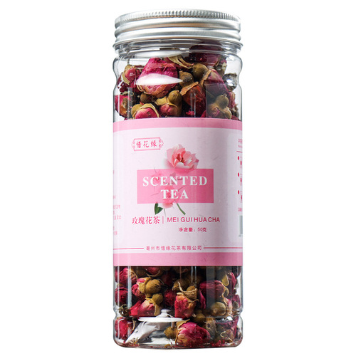 Canned Herbal Tea, Rose, honeysuckle, Goji Berry, and Chrysanthemum Tea Blend, Dropshipping, Private Label Customization