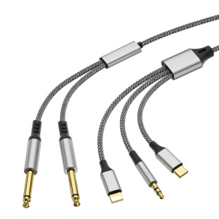 ����һ�D6.35���l��ȫ�ӿ��m��Type-c�O��3.5MMһ�ֶ��D�������