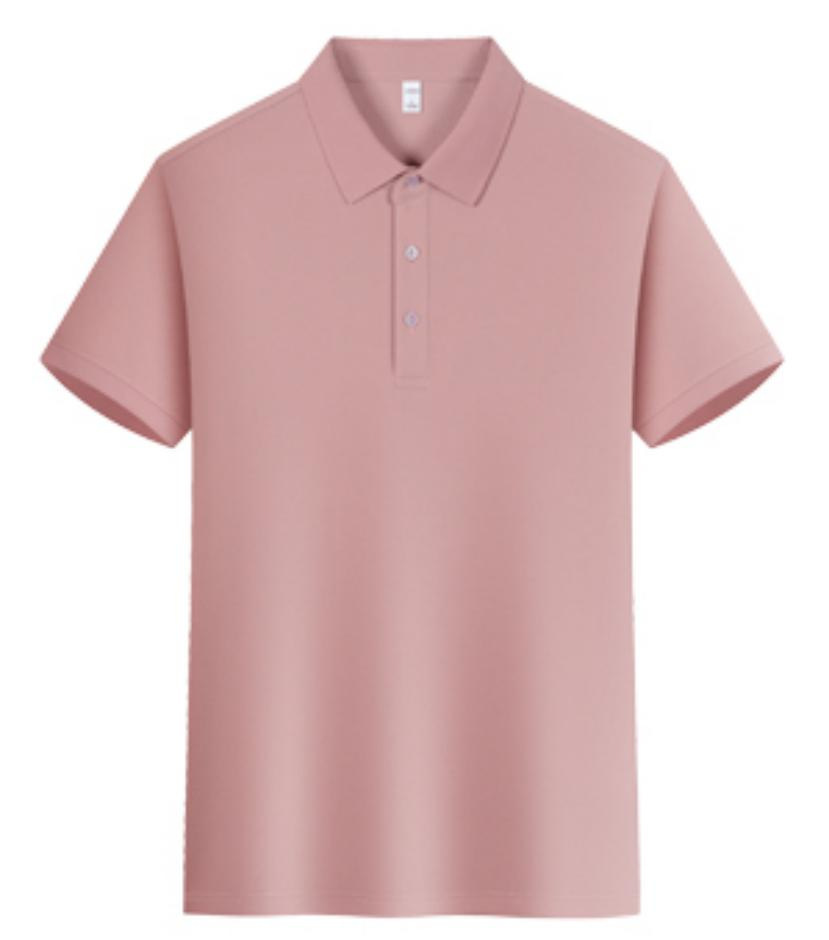 Camiseta Polo de Manga Corta con Tecnología Antibacterial de Seda Helada para Verano 2026, Color Sólido, Venta al Por Mayor