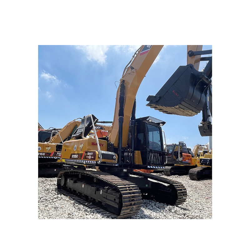 Exportación de maquinaria de comercio exterior excavadora de segunda mano tres-SANY215c 235c Komatsu 200 carter 320 Hitachi image 5