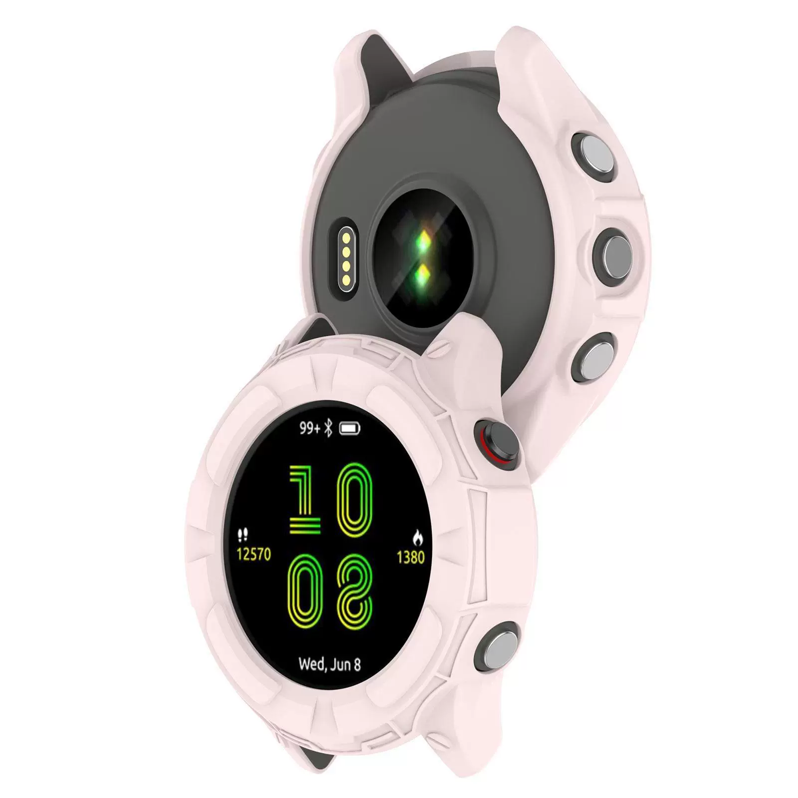 Подходящий чехол защиты для часов Jiaming Garmin Forerunner255 255music, защитный корпус полый