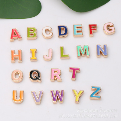 Cross border Selling fashion Simplicity Bracelet 26 Gold drops letter Bracelet english Symbol Europe and America Popular Jewelry