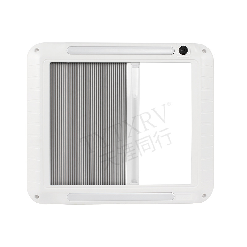 RV accesorios de modificación remolque vagón ventilador sombrilla ventilador extractor cortina anti-DDoS a prueba de Pío cortina