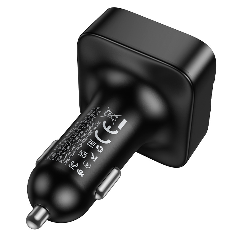 E87 Delta 35W (1A1C) Car Bluetooth Fm Transmitter Bluetooth 5.4 Supports USB Flash Drive Playback
