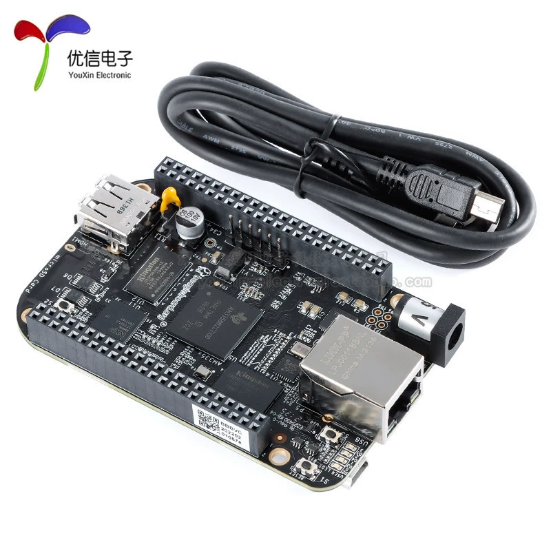 BeagleBone Black AM3358 встроенная одноплатная компьютерная плата для встраиваемых систем, Linux/Android, плата разработки BBB