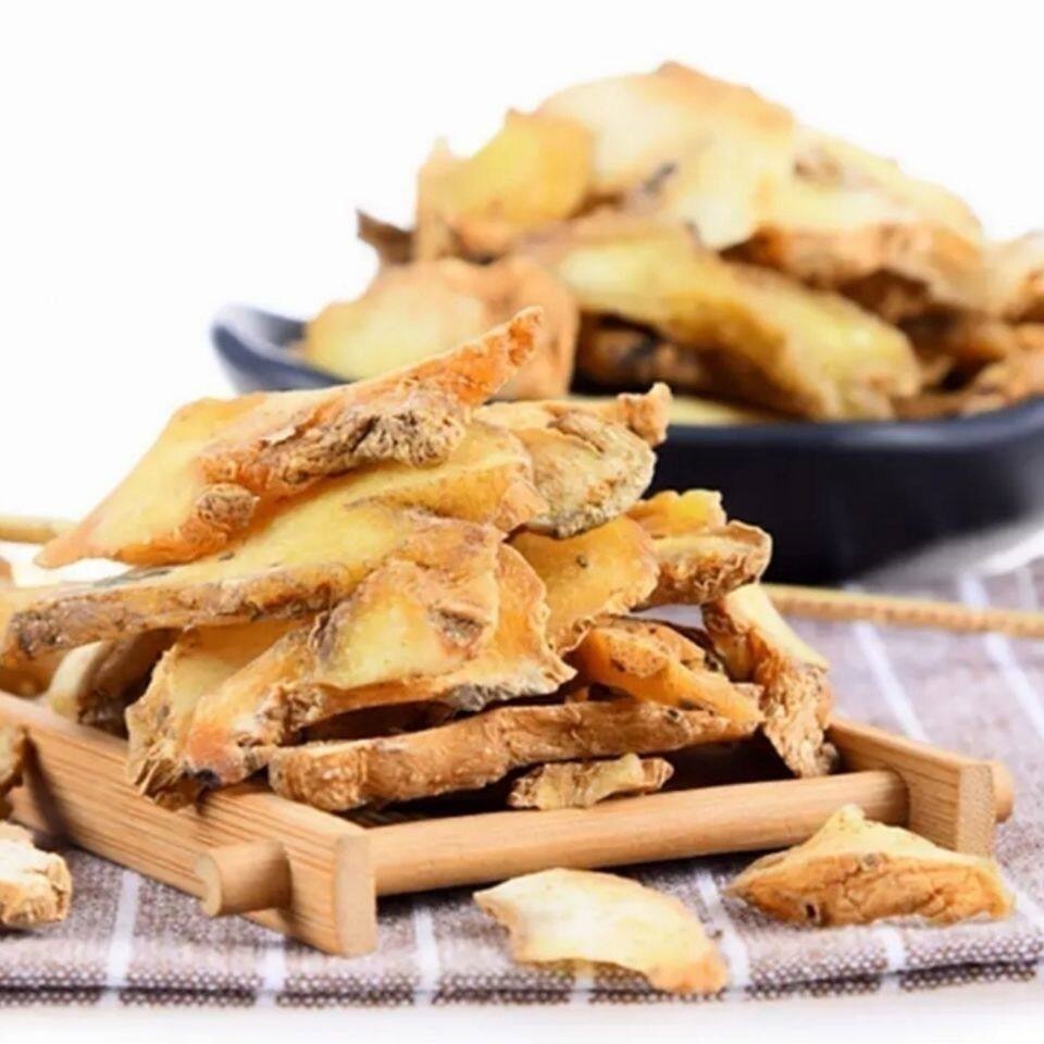 Huang Jing Polygonatum Large Dried Slices 500g Nine Times Steamed and Sun-Dried for Tea Wine and Soup key features