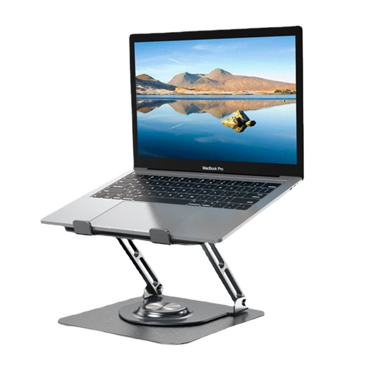 Laptop, metal tubing
