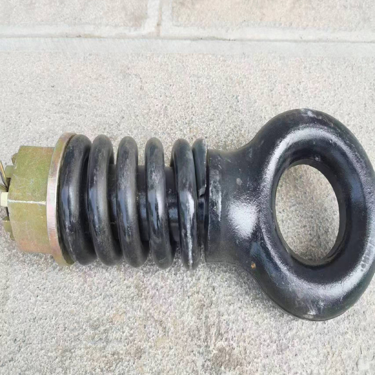 75孔径弹簧式挂车链接环       内孔径7.5公分弹簧式锻打牵引环