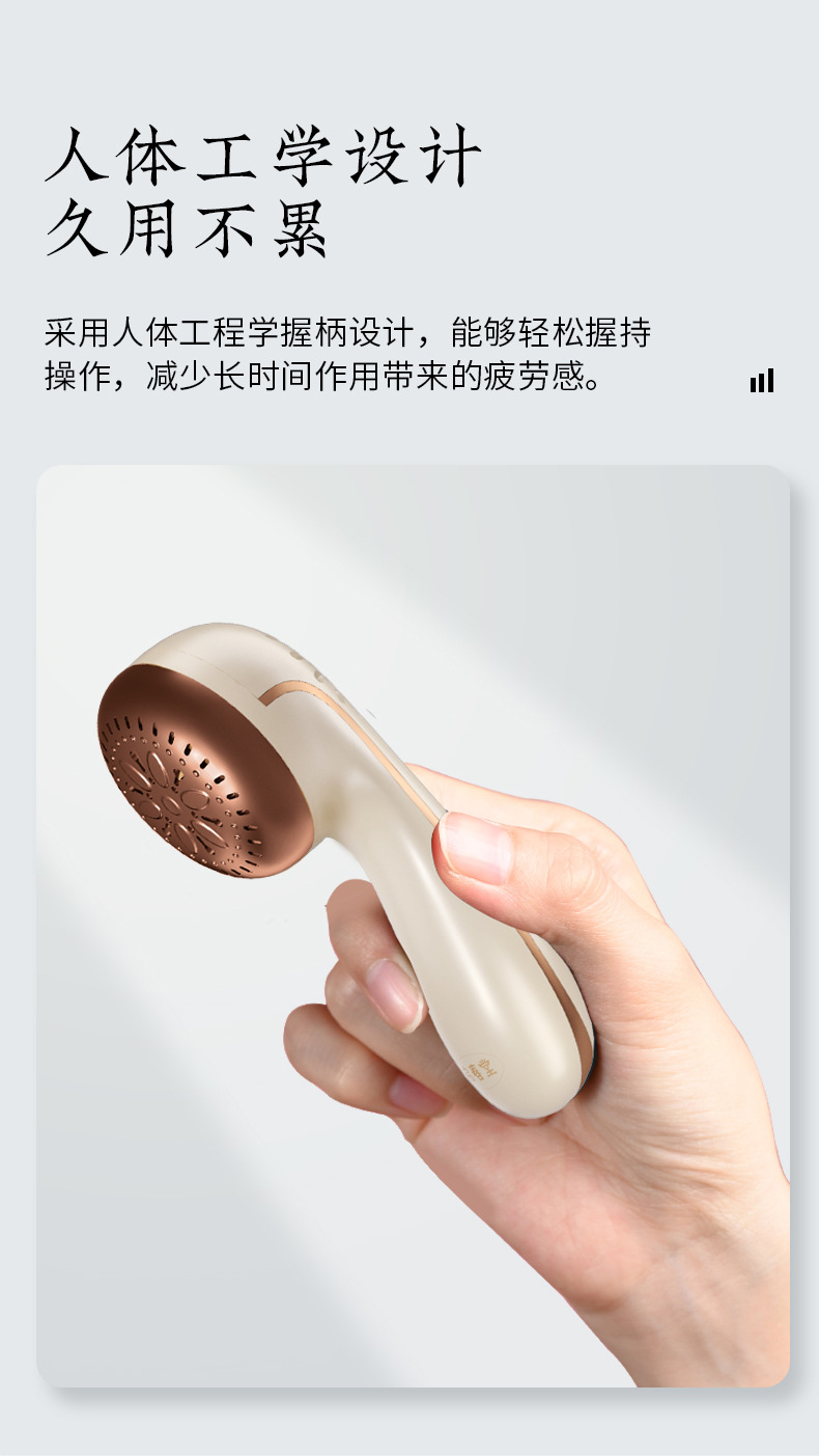 Qichun Moxa Facial and Head Moxibustion Stick Beauty Device with 24 Aged Moxa Cones for Home Use in use
