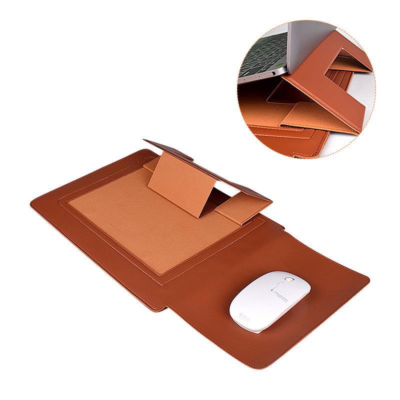 苹果Macbook内胆包 带磁吸散热支架笔记本电脑包小米华为通用皮套