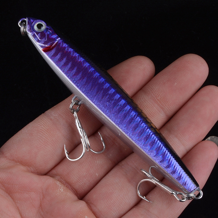 Shallow Diving Minnow Lures Sinking Hard Baits Fresh Water Bass Swimbait Tackle Gear