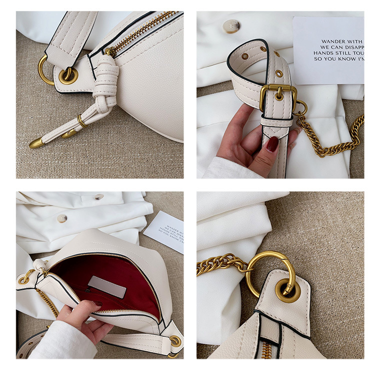 Bags2023 – sac à main minimaliste pour femmes, nouvelle mode coréenne, voyage en plein air, chaîne de poitrine, sac à bandoulière simple épaule_voghion.com