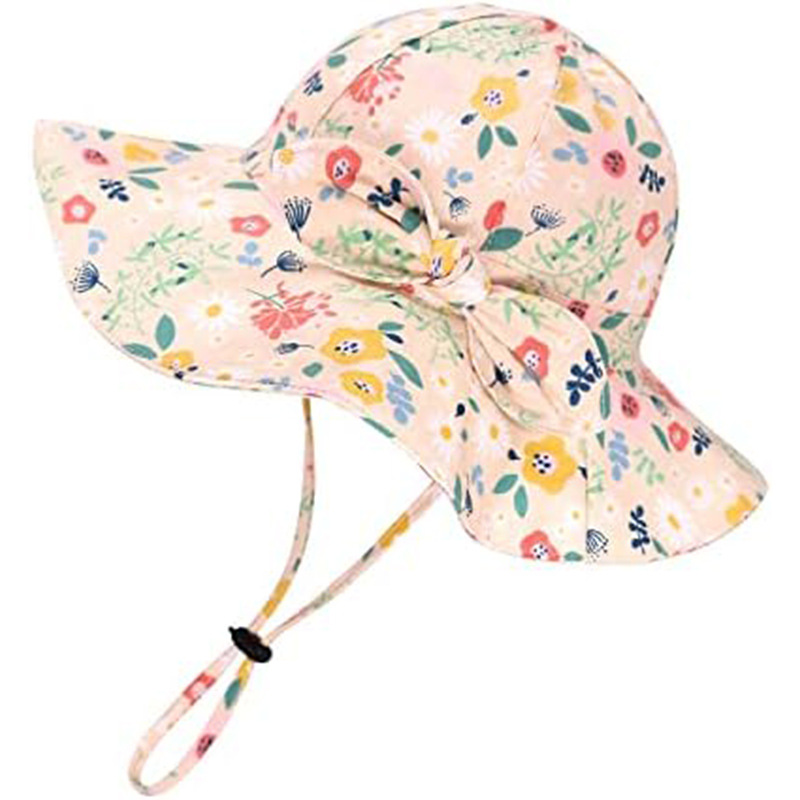 Bebés al aire libre sombrero de sol para niños sombrero de sol sombrero plegable Amazon transfronterizo explosivo