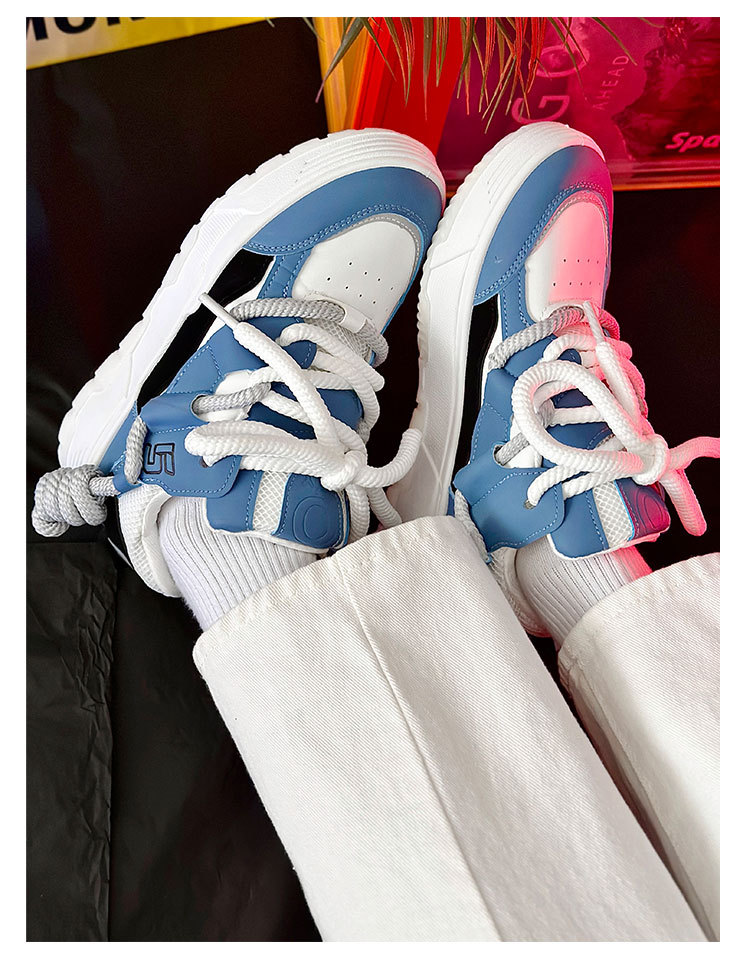 Schwarze Samurai Skaterschuhe Freizeitsneaker Für Herren_voghion.com