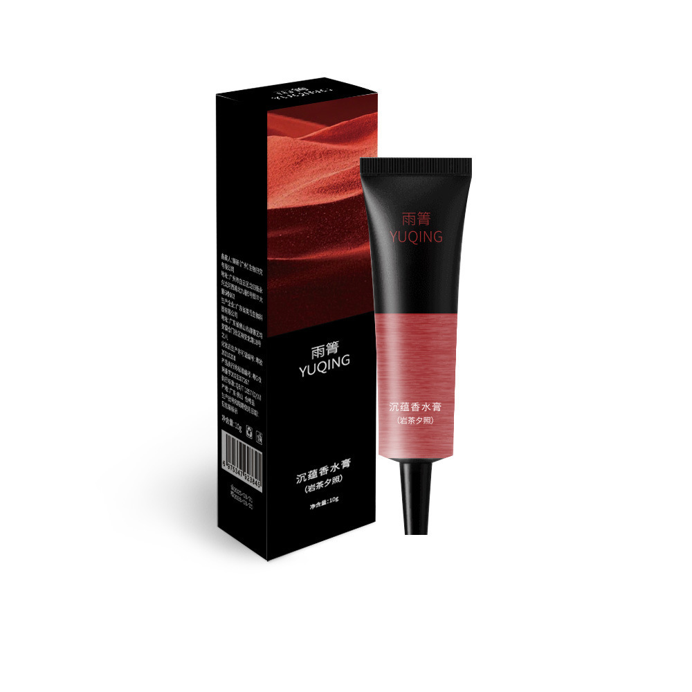 Yue Zheng Zheng Perfume Cream, fragancia oriental marino, madera, gel de oolong, textura de alta fragancia.