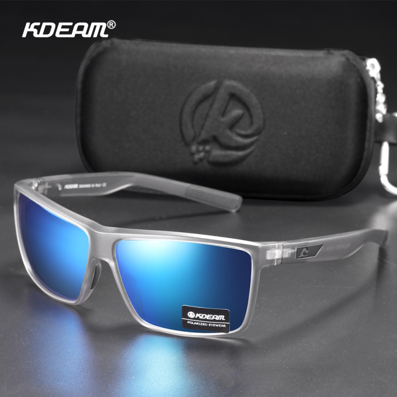 KDEAM New HD Driving Glasses Outdoor Sports Polarized Sunglasses Silicone Nose Pad Foot Tail KD029 KDEAM New HD Driving Glasses Outdoor Sports Polarized Sunglasses Silicone Nose Pad Foot Tail KD029