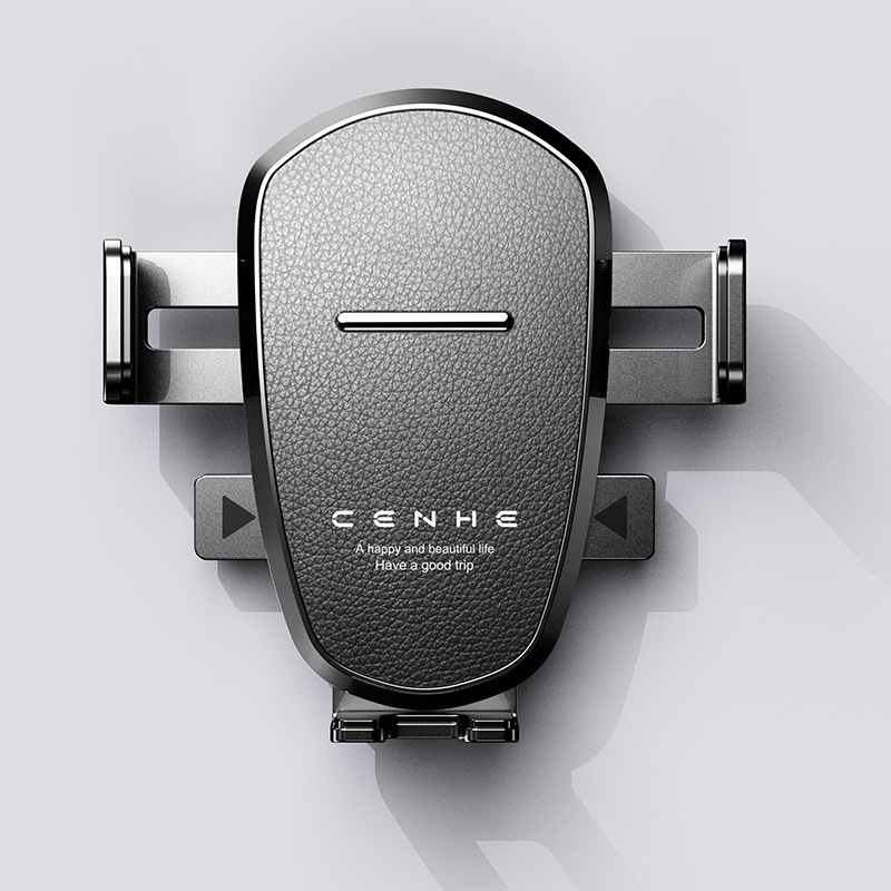 New with inverted hook style car air conditioning vent, personalized phone intelligent navigation holder_voghion.com