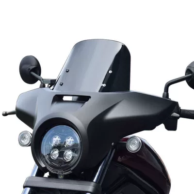 Suitable for Honda CM1100 Rebel CMX1100 modified pig hood spoiler hood headlight shade windshield