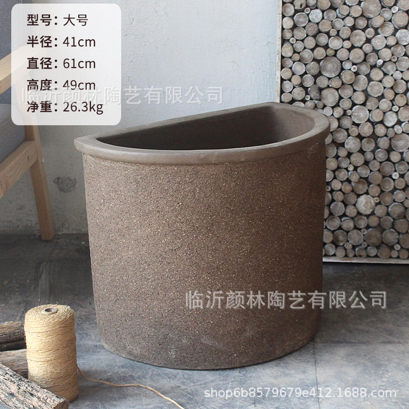 Tamaño grande semicircular