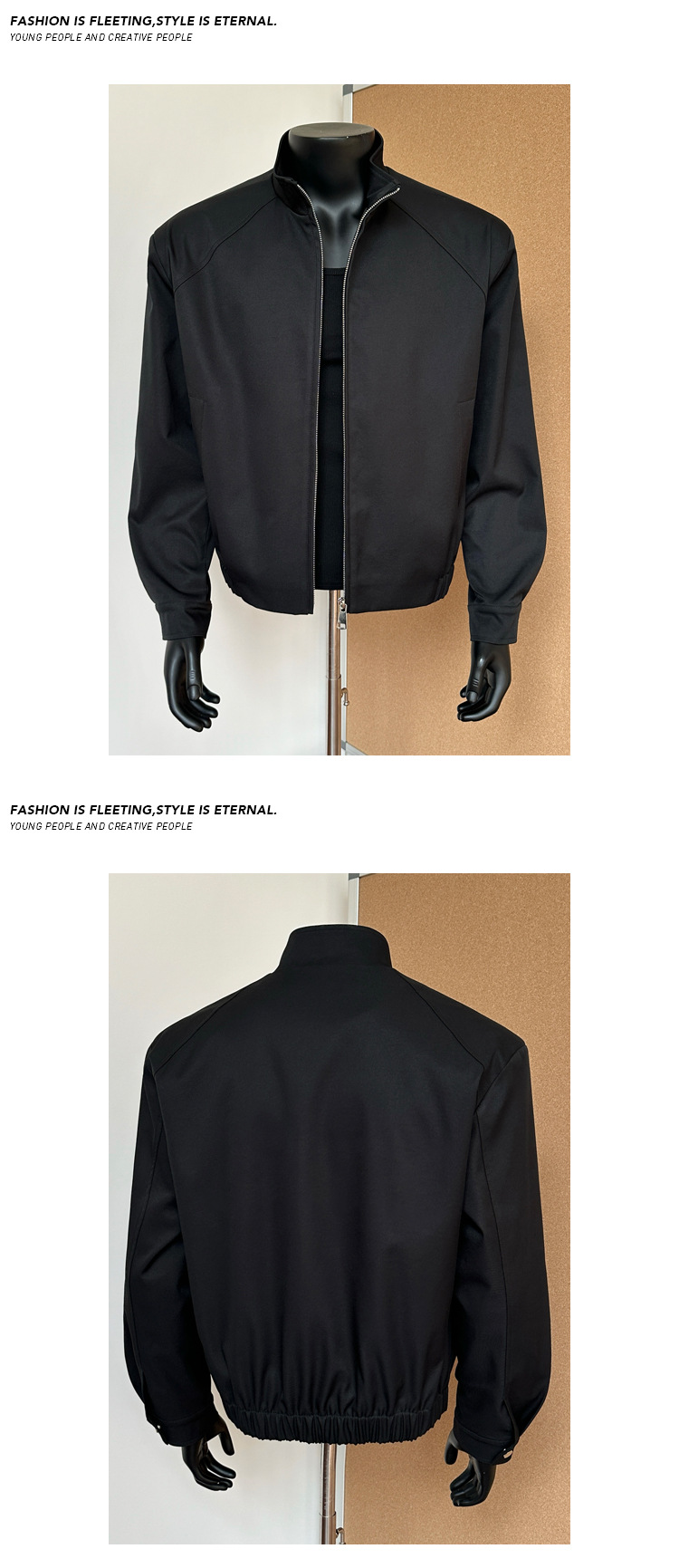 Cleanfit Men's Three-proof Workwear Jacket, Stylish Spring Style_voghion.com