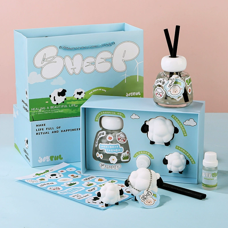 Девушки дарят нишевые подарки высокого класса лучшим подругам и подругам. Безопасный ароматерапевтический камень для длительного ароматического диффузора в подарочной коробке