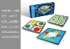 Three-in-one chess magnetic folding box 158A [208g] 20*20