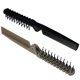 Double Tooth Folding Comb Student Dormitory Portable Massage Comb Double Folding Comb Hairdressing Comb Disposable Supplies Hotel