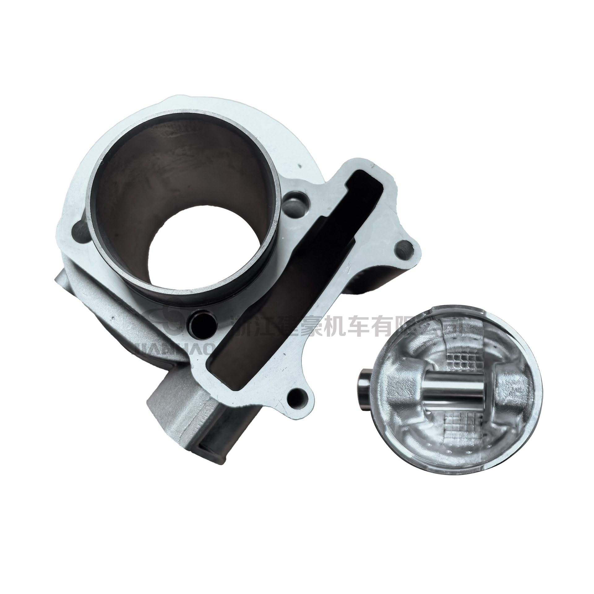 Scooter Engine Parts Suitable for Gy6-150 Cylinder Piston Combination Cylinder Liner Assembly 57.4mm